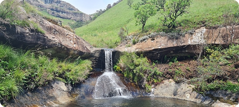 Wonder Valley Waterfall, Central Drakensberg. James Seymour